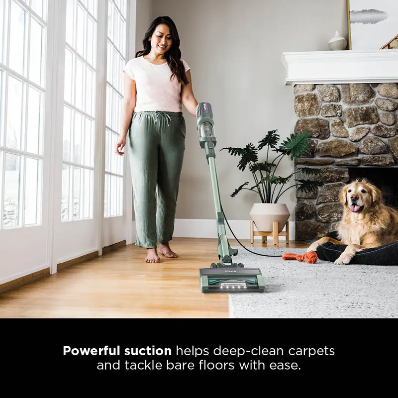 Detect Ultralight Corded Stick Vacuum, Direction Detect, Self-Cleaning Brushroll