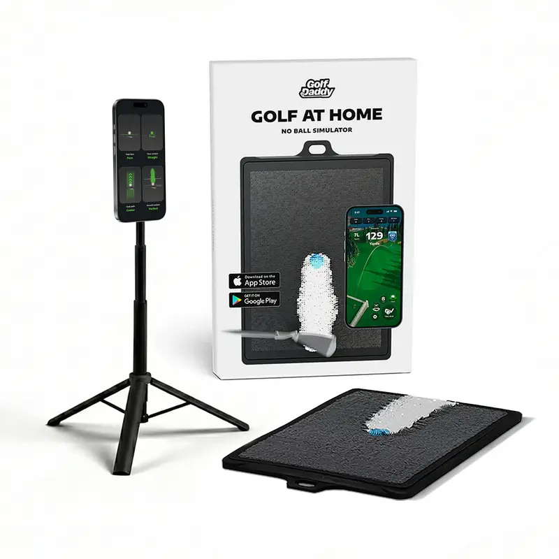 Golf at Home, No-Ball Golf Simulator, Precise Ball-Free Play, Golf Anywhere Anytime
